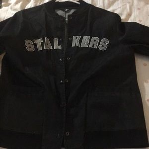 baseball denim jacket